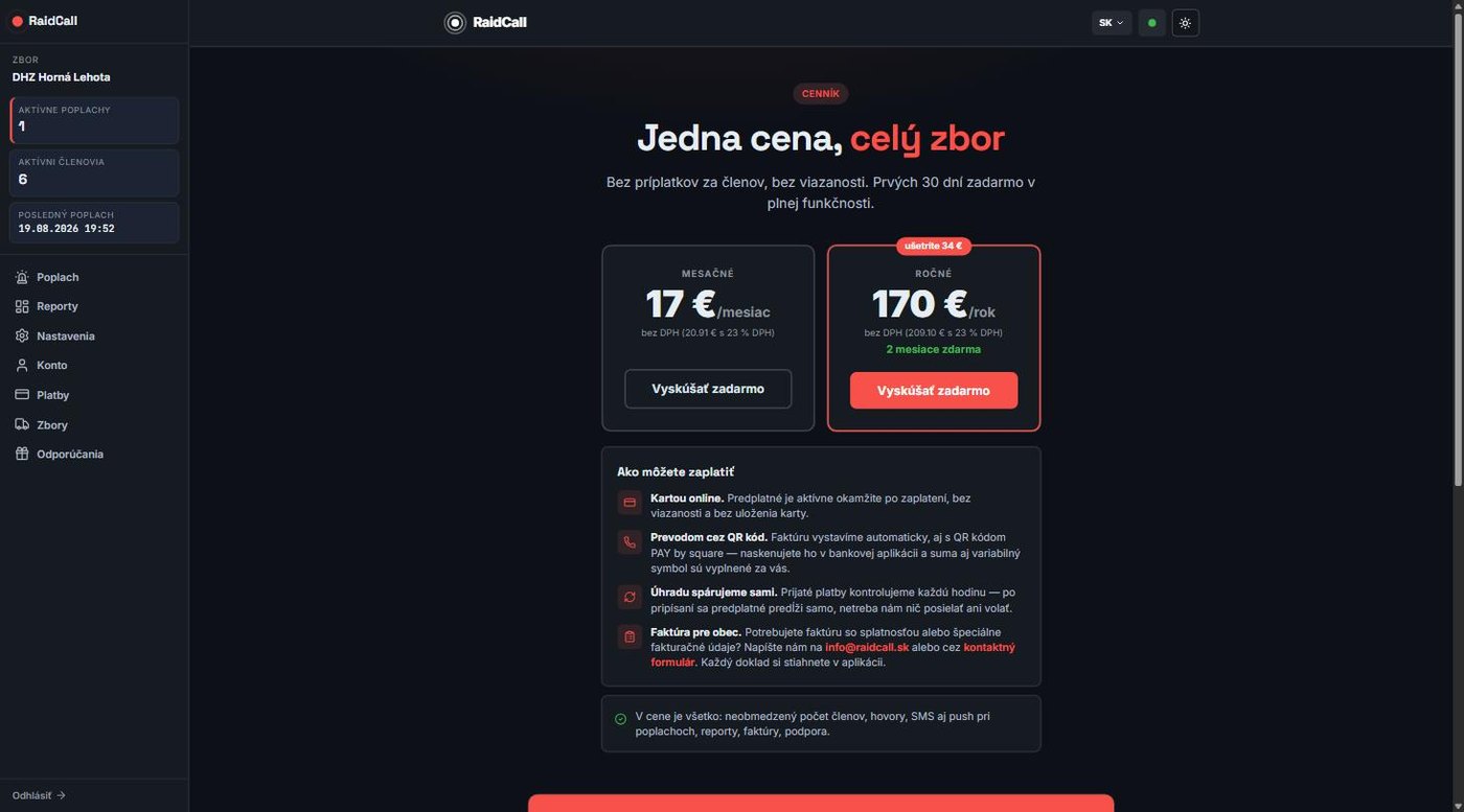 RaidCall – Digitálny požiarny systém – ukážka 10